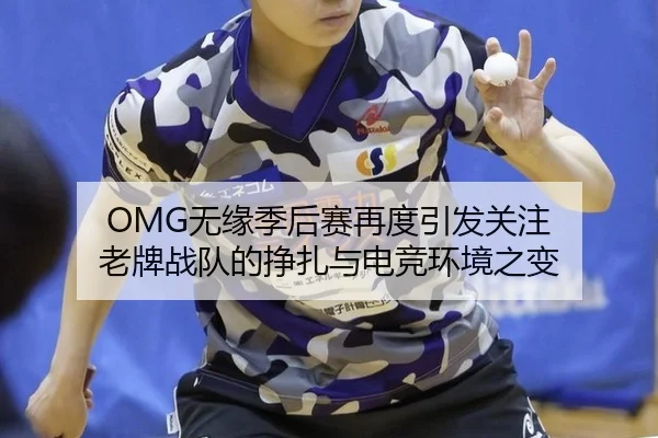 OMG无缘季后赛再度引发关注 老牌战队的挣扎与电竞环境之变